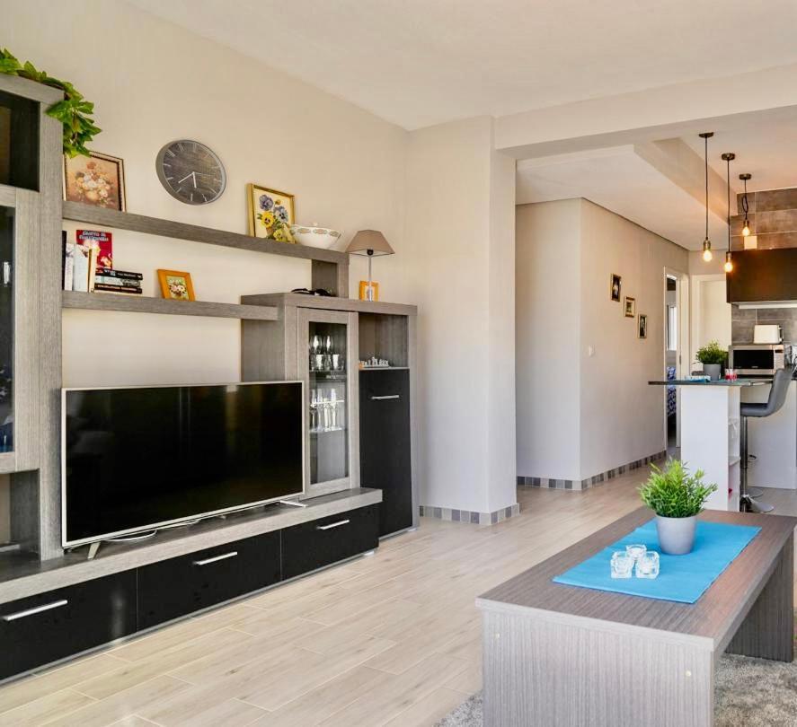 Three Bedroom Top Apartment By The Beach Santa Pola Kültér fotó
