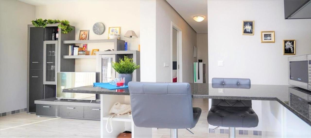 Three Bedroom Top Apartment By The Beach Santa Pola Kültér fotó